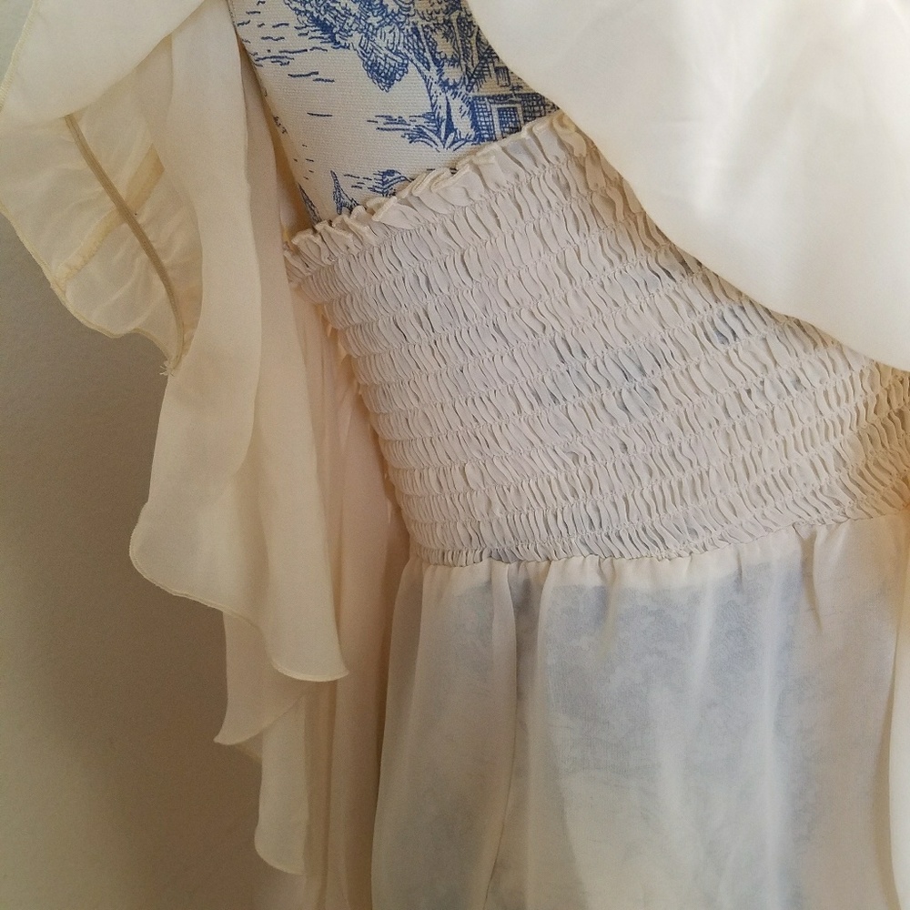 🦋 Victoria Secret Butterfly Sleeve Crochet Top - Picture 5 of 8